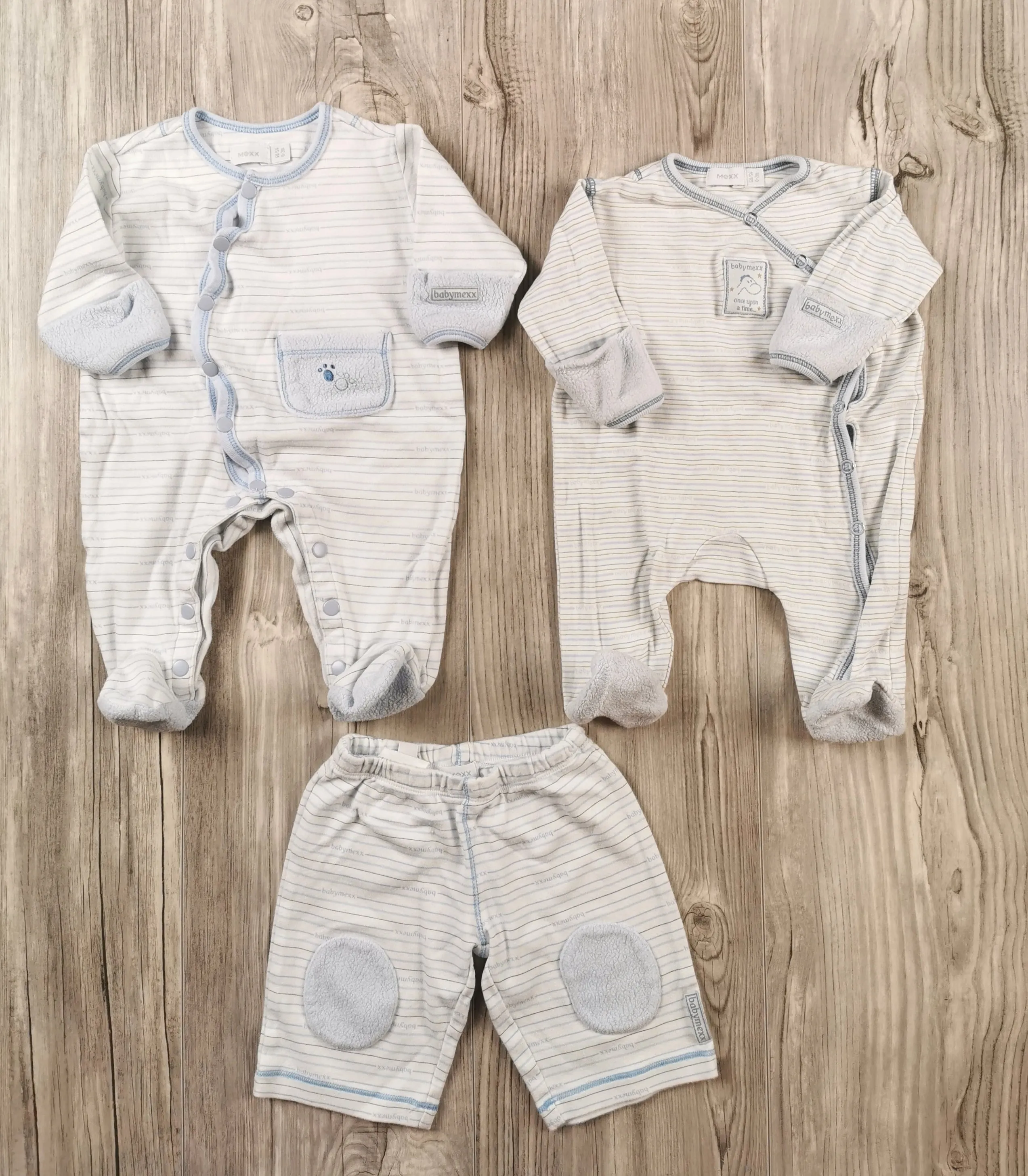 BABY BOY SIZE 0/3 MONTHS - MEXX Baby, 3 Piece Matching Outfit VGUC B7