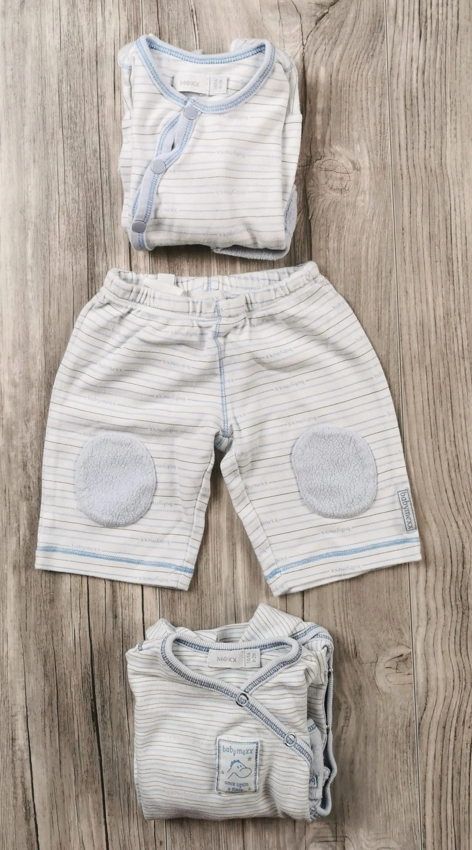 BABY BOY SIZE 0/3 MONTHS - MEXX Baby, 3 Piece Matching Outfit VGUC B7
