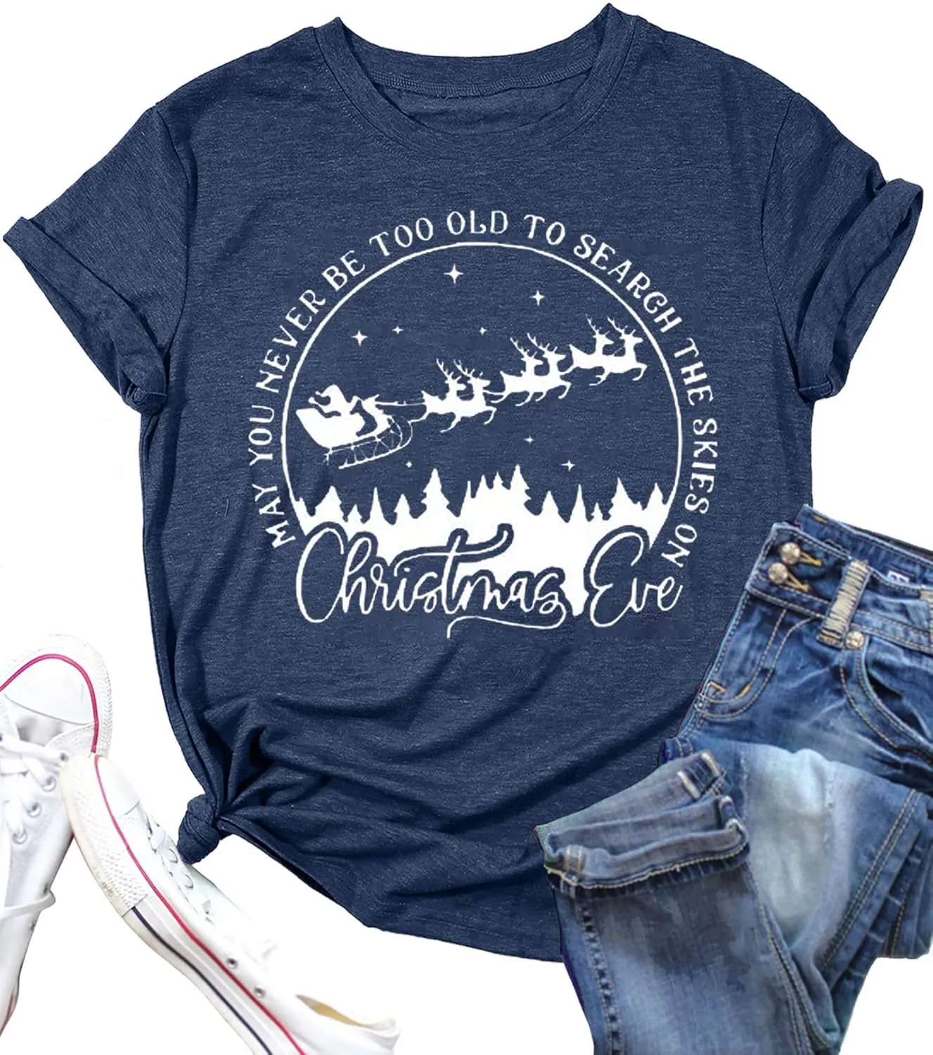 Christmas Shirt for Women Raglan Sleeve Graphic Xmas Festival Shirts Cute Holiday Trendy Tops Casual Tee Gift