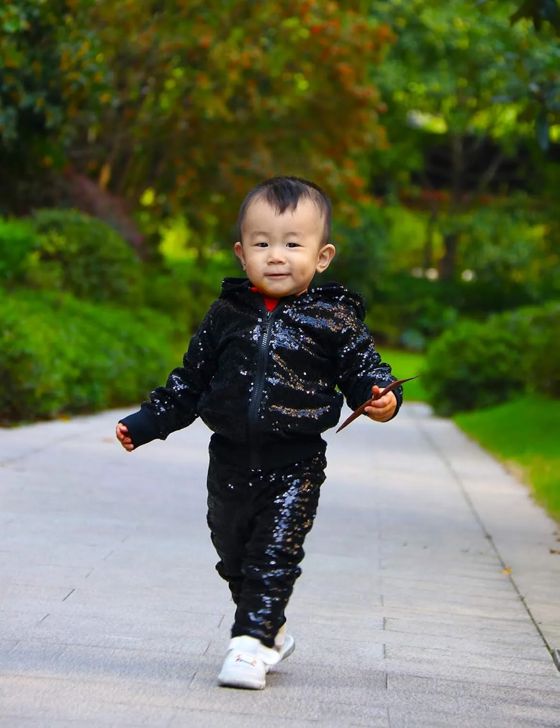 Cilucu Kids Jackets Girls Boys Sequin Zipper Coat Jacket for Toddler Birthday Christmas Clothes