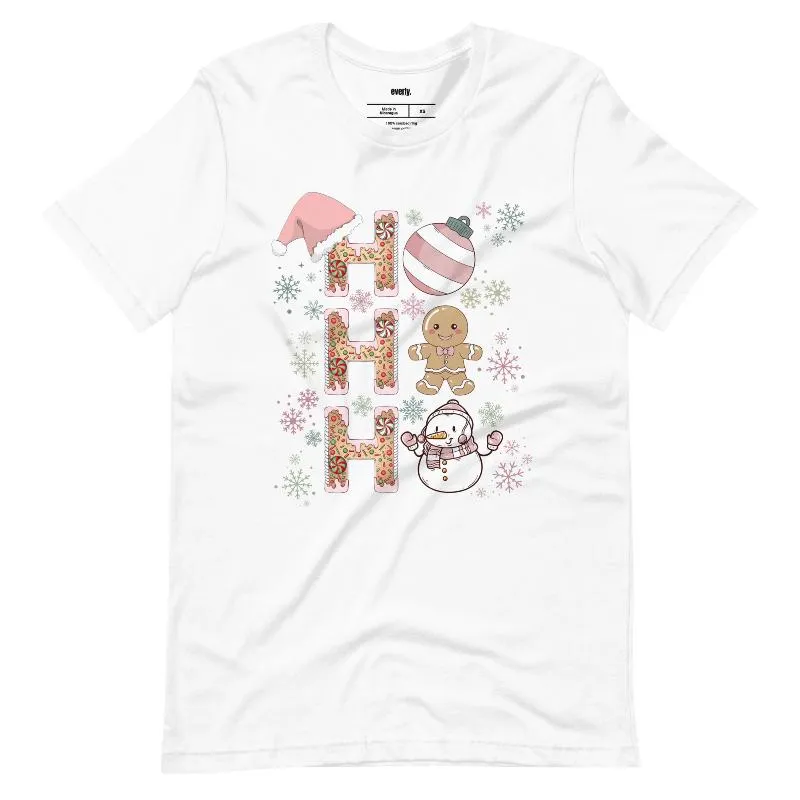 Gingerbread Ho Ho Ho Graphic Tee