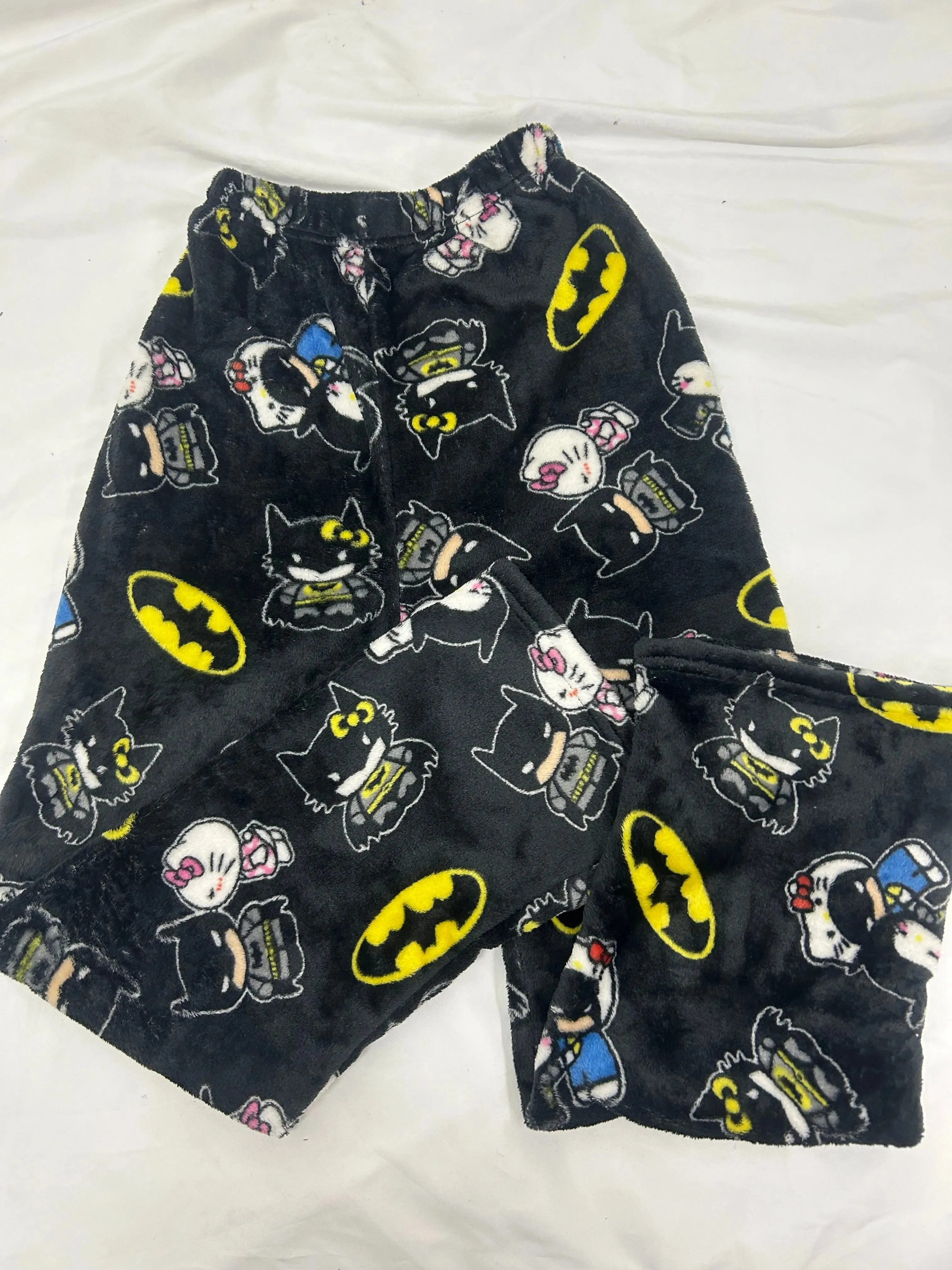 Hello Kitty Batman Fuzzy Pajama Pant
