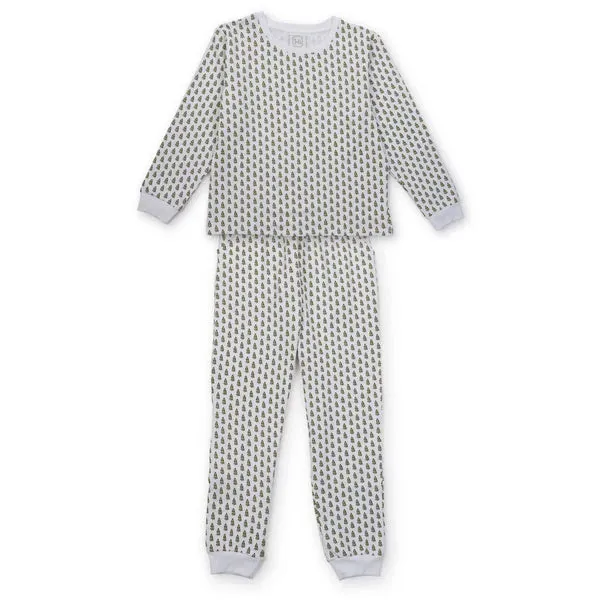 Kelsey Women's Pajama Sweatshirt Jogger Set - Oh Christmas Tree