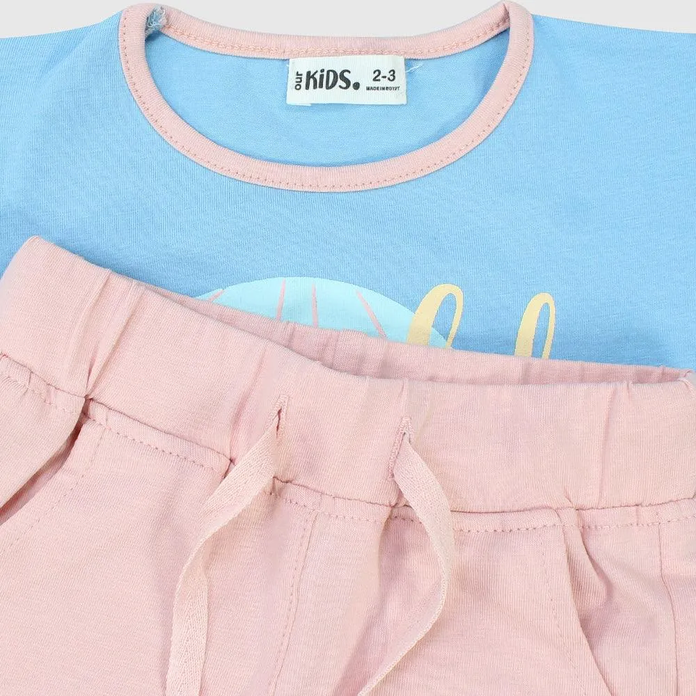 Let's Get Lost Short-Sleeved Pajama