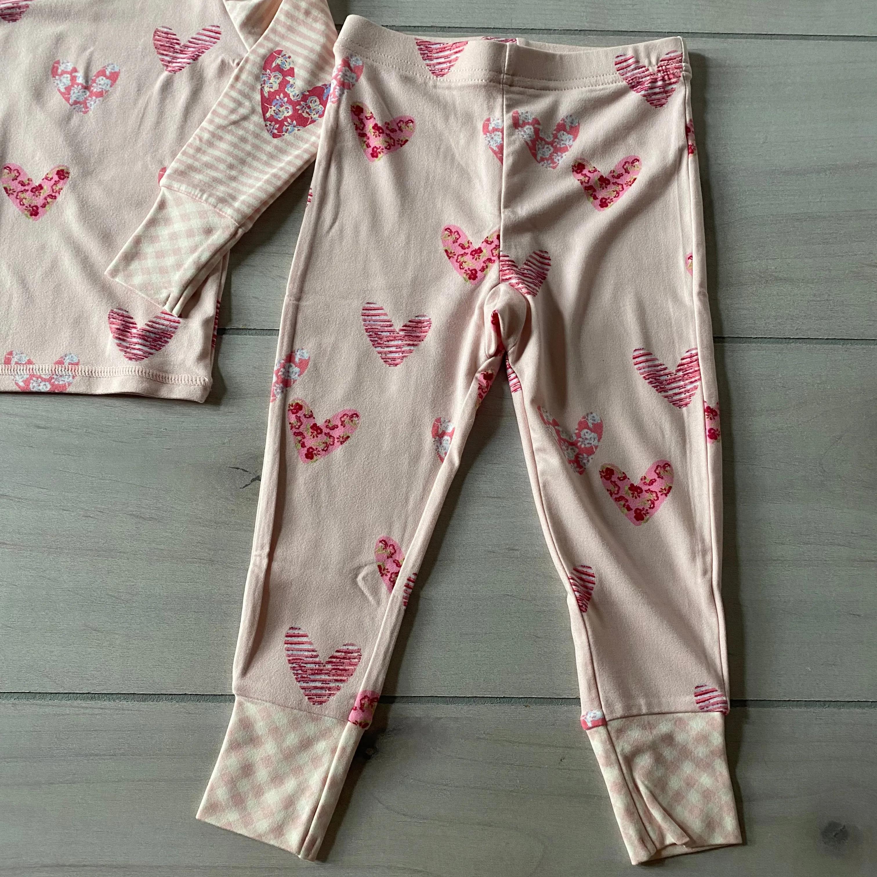 NWT Matilda Jane Fairy Dust All Over Heart Print Pajama Set