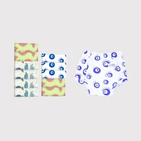 Size 1  Playtime Trio Snug Potty Training Pull-up Pants Kids (Fits 1-2 years) - Pack of 12